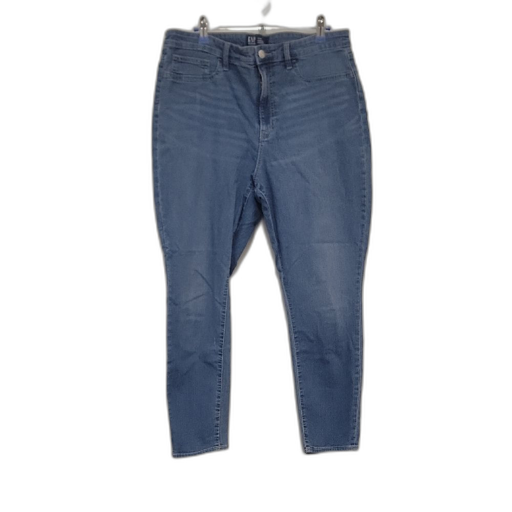 GAP Light Wash Ankle Jeans Light Blue Denim